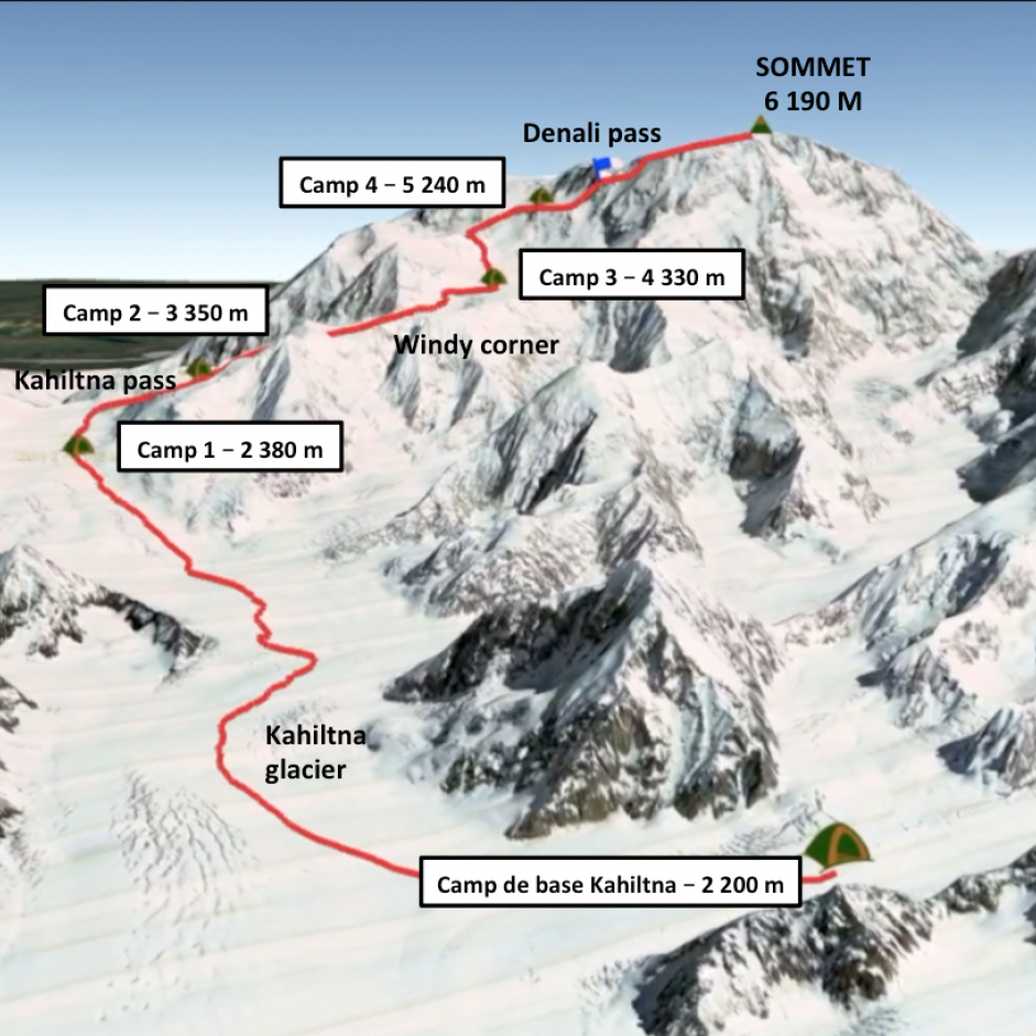▻ Expédition au mont Denali (ex Mac Kinley) à 6 190 m en Alaska
