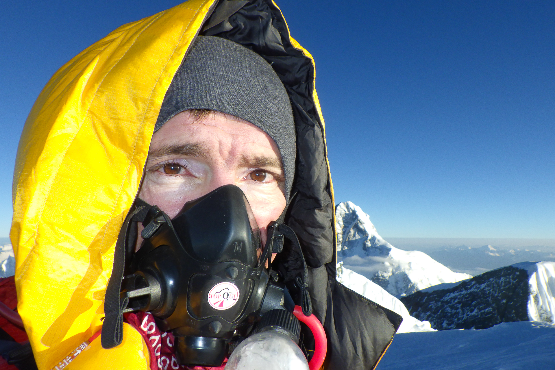 Jean-François au sommet du Broad Peak