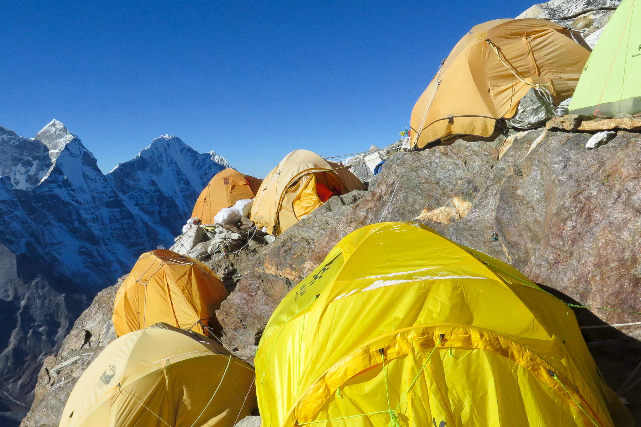 Camp d'ascension au Népal