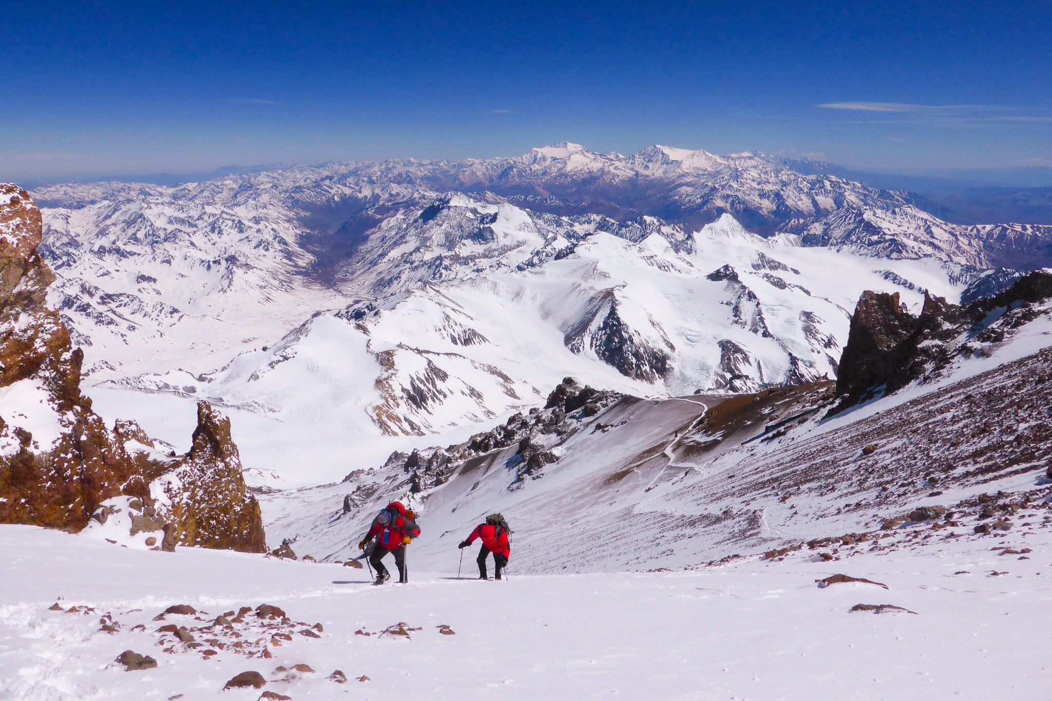 Ascension de l’Aconcagua par la voie normale, par l’arête nord-ouest