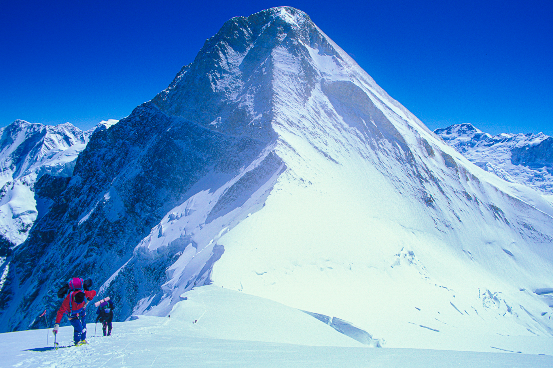 Arrivée au camp 3 du Khan Tengri au Kirghizistan