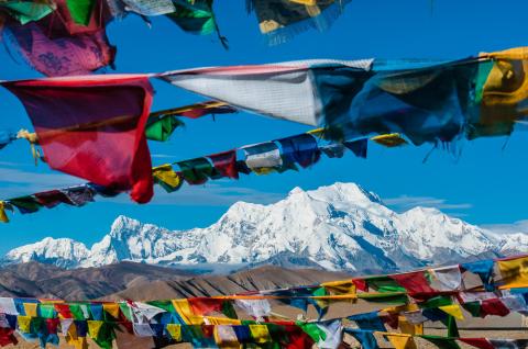 Vue sur le Shishapangma