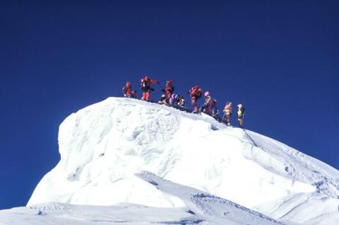 Sommet de l'Everest