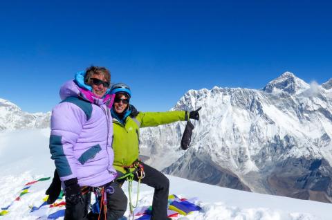 Sommet de l'Ama Dablam au Népal