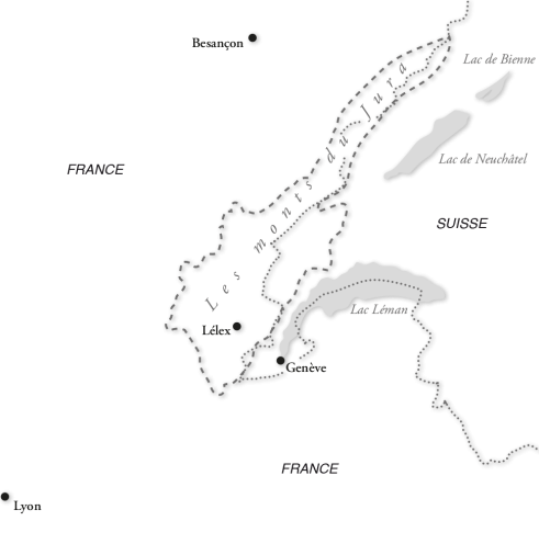 Carte du stage de préparation à une expédition polaire