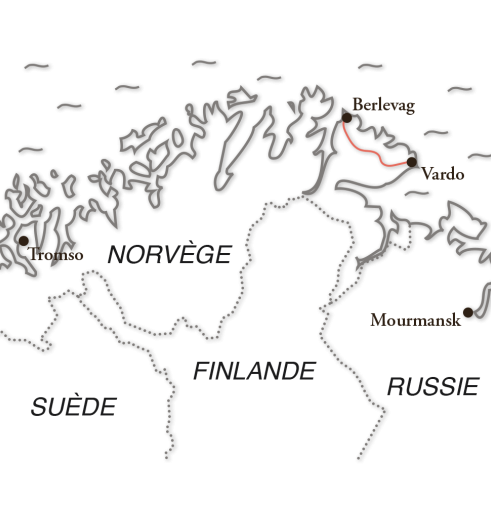 Carte de préparation aux expéditions longues en snowkite