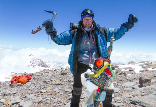 Expédition lors de l'ascension de l'Aconcagua