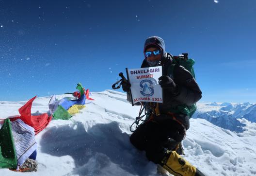 Ascension du Dhaulagiri à 8167 mètres au Népal