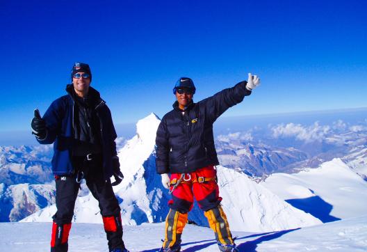 Expédition avec un ascensionniste et un guide au sommet du Kun au Ladakh