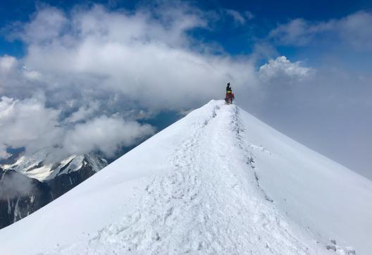 Ascension du mont Blanc par la voie normale