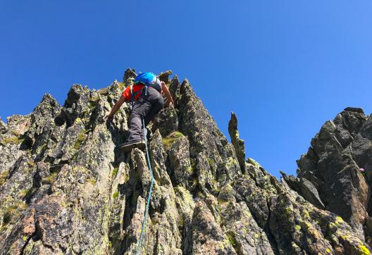 Voyage d'escalade