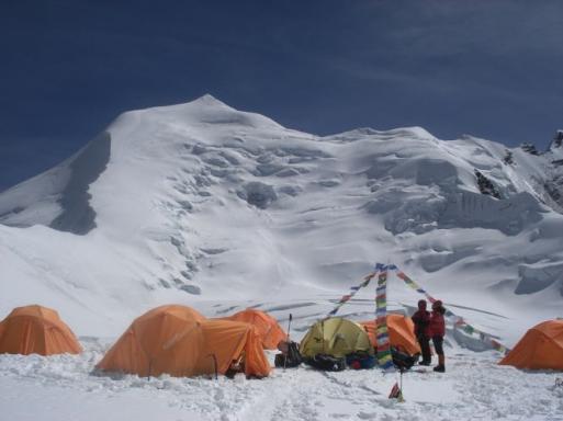 Camp ascension de l'Himlung Himal