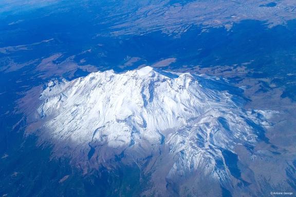 Vue sur le pic de Orizaba