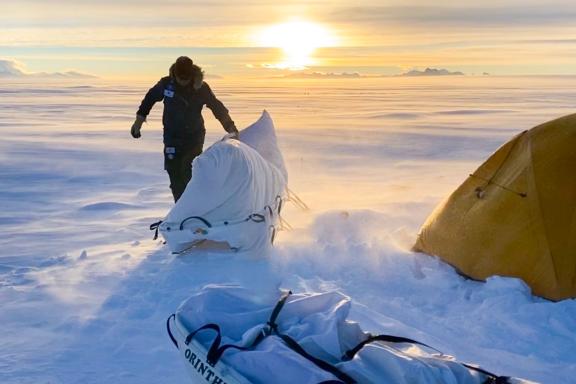 Expédition polaire en terre de la Reine-Maud en Antarctique