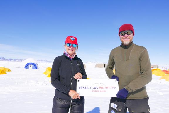 Expédition polaire en terre de la Reine-Maud en Antarctique