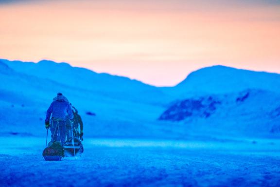 Polar expedition in Greenland on the Arctic Circle Trail