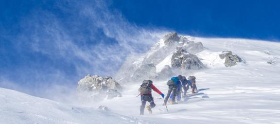 Introductory and advanced mountaineering courses