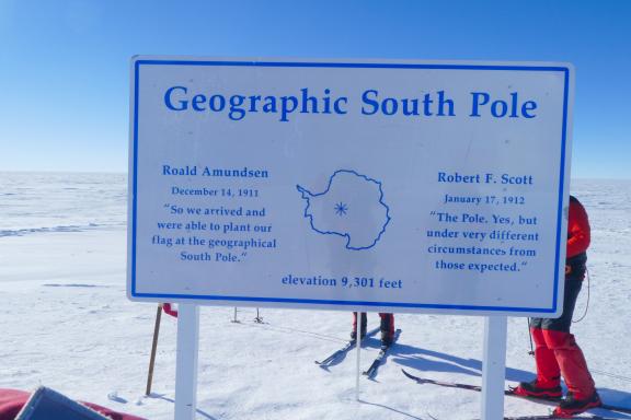Expédition au pôle Sud depuis Axel Heiberg