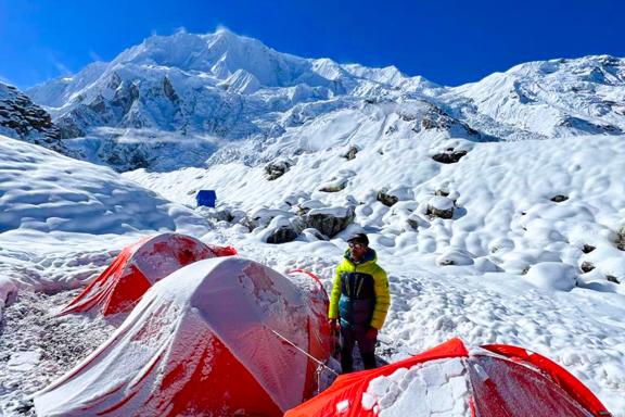 Expédition à l'Himlung Himal au Népal