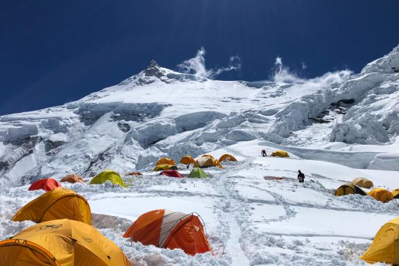 Alpinisime expédition au Manaslu au Népal