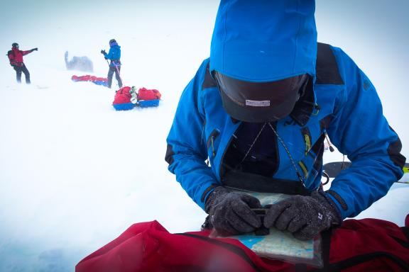 Voyage d'aventure et guide de snowkite en Norvège