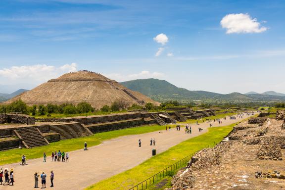 Voyage et Teotihuacan au Mexique