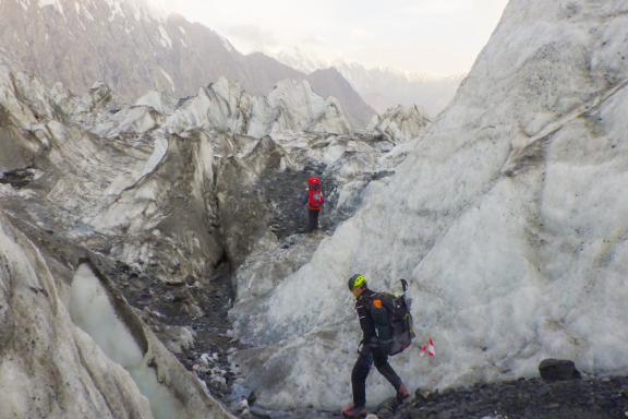 Alpinisme au Korjenevskaya sommet du Snow Leopard Trophy  au Tadjikistan