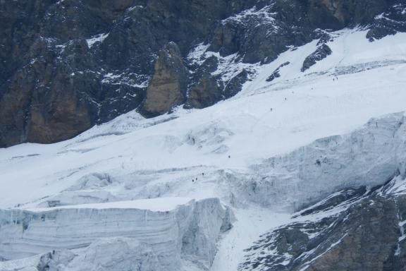 Ascension du pic Korjenevskoï sommet du Snow Leopard Trophy  au Tadjikistan