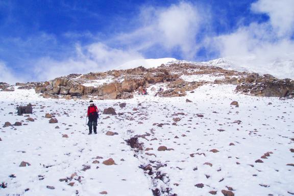 Ascension du Kilimandjaro et descente du sommet