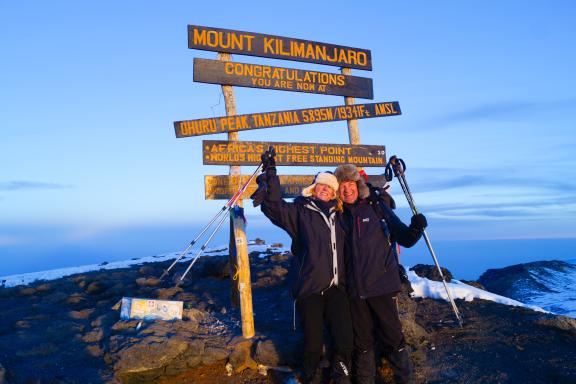 Ascension au sommet du Kilimandjaro