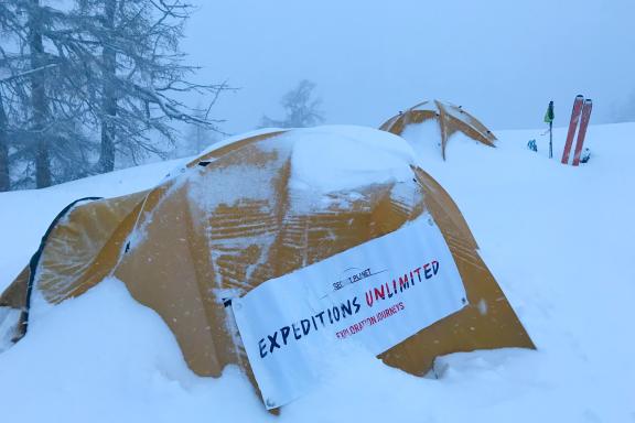 Voyage et bivouac au stage de préparation à une expédition polaire