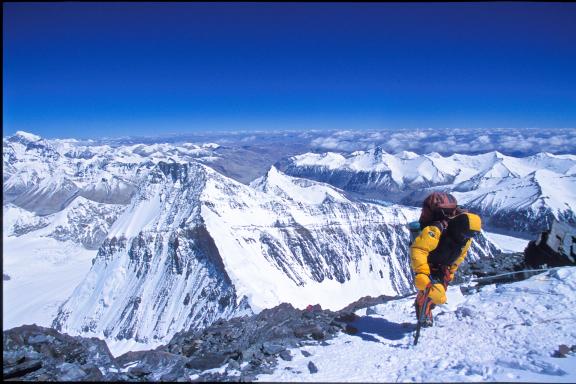 Expédition lors de l'ascension de l'Everest nord