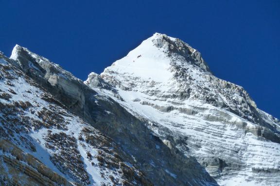 Expédition lors de l'ascension de l'Everest nord