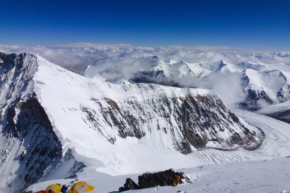 Expédition lors de l'ascension de l'Everest nord