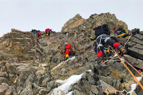 Asension et montée au sommet du K2