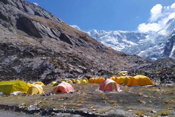 Ascension de l'Annapurna à 8091 mètres au Népal