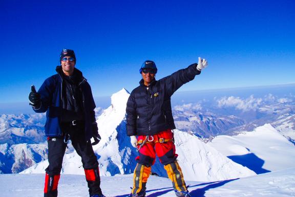 Expédition avec un ascensionniste et un guide au sommet du Kun au Ladakh