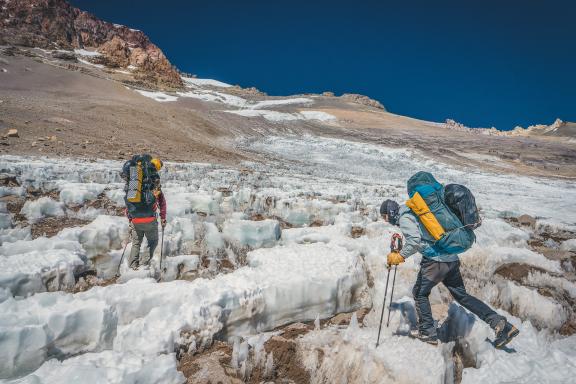 Ascension de l'Aconcagua à 6962 mètres  en Argentine