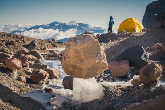 Ascension de l'Aconcagua à 6962 mètres  en Argentine