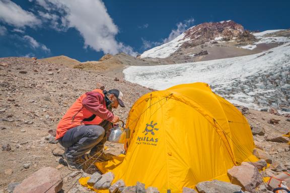 Ascension de l'Aconcagua à 6962 mètres  en Argentine