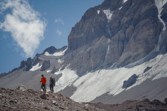 Ascension de l'Aconcagua à 6962 mètres  en Argentine