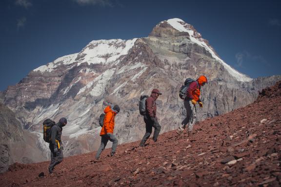 Ascension de l'Aconcagua à 6962 mètres  en Argentine