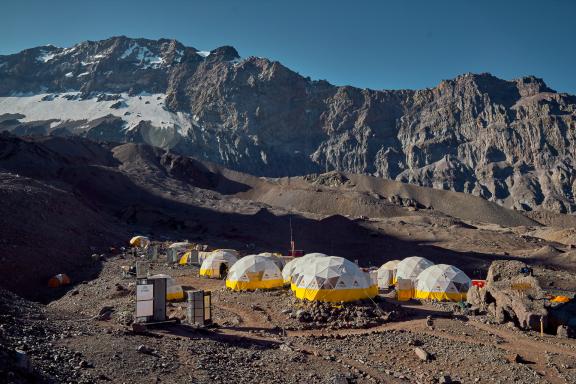 Ascension de l'Aconcagua à 6962 mètres  en Argentine