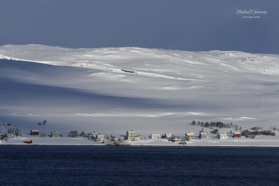 Expédition et exploration snowkite en Norvège