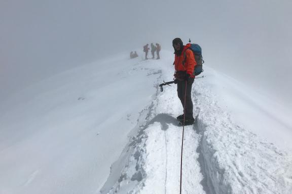 Ascension du mont Blanc par la voie normale