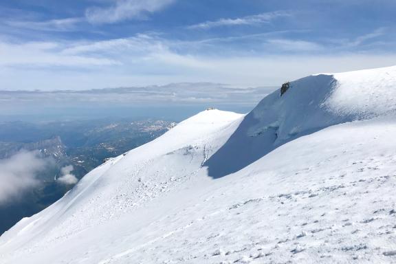 Voyage et ascension du mont Blanc par la voie normale en France