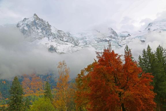 Voyage et paysage aux Gaillands à Chamonix